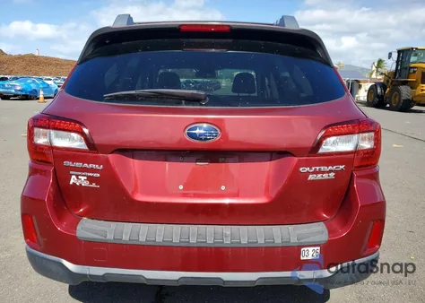 2015 Subaru Outback 2.5I Premium из США, поврежденный, VIN 4S4BSACC3F3309964